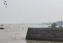 Asap Kiriman Selimuti Kota Dabo Singkep