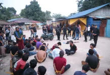 Sebanyak 114 Orang Diamankan Polda Kepri dalam KRYD Narkoba
