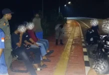 Satpol PP Lingga Bubarkan Aksi Balap Liar Anak di Astaka