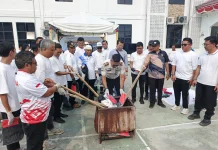 Kejari Lingga Musnahkan 61 Barang Bukti Perkara Pidum