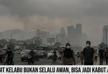 Langit Kelabu Bukan Selalu Awan, Bisa Jadi Kabut Asap
