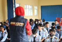 BNNP Kepri Bidik Pelajar Lingga Cegah Bahaya Narkoba