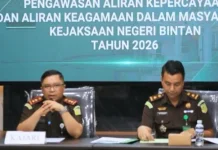 Kejari Bintan Gelar Rakor PAKEM Bahas Kerukunan Masyarakat