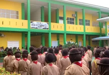 Sebanyak 143 Siswa SMA 5 Tanjungpinang Ikuti Perkemahan Pramuka