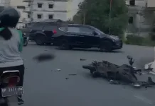 Terobos Lampu Merah, Pengendara Motor Terserempet Lori di Km 6 Tanjungpinang