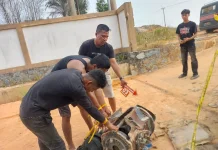 Polisi Tangkap Tiga Terduga Pelaku Pencurian Mesin Pompa SPAM