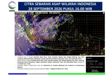 BMKG: Hujan Belum Kurangi Sebaran Kabut Asap di Bintan