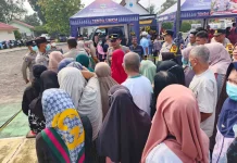 Pangan Murah Polres Lingga Tekan Beban Ekonomi Warga