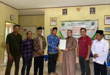KUA Lingga Tegaskan Kepastian Aset Wakaf Surau At-Taqwa