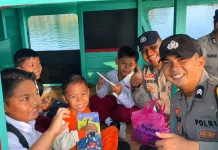 Polsek Siantan Hadir Ditengah Masyarakat pesisir Kepulauan Anambas
