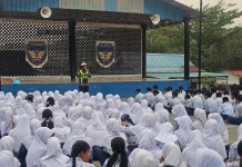 Satlantas Tanjungpinang Edukasi Pelajar Cegah Kecelakaan Lalu Lintas