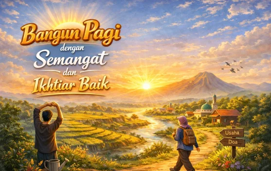 Bangun Pagi dengan Semangat dan Ikhtiar Baik