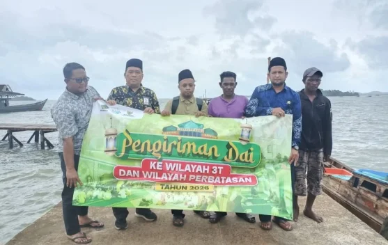 Kemenag Lingga Kirim Dai ke Wilayah 3T