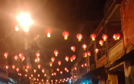 Lampu Lampion Hiasi Kawasan Kota Tua