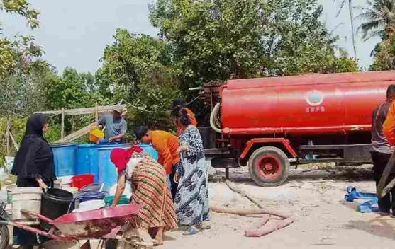 BPBD Tanjungpinang Salurkan 611,9 Ton Air Bersih
