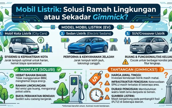 Mobil Listrik: Solusi Ramah Lingkungan atau Sekadar Gimmick?