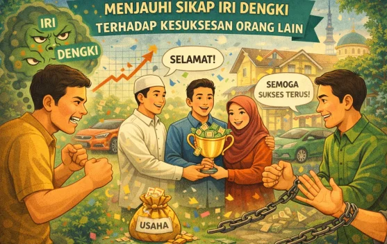 Menjauhi Sikap Iri Dengki terhadap Kesuksesan Orang Lain