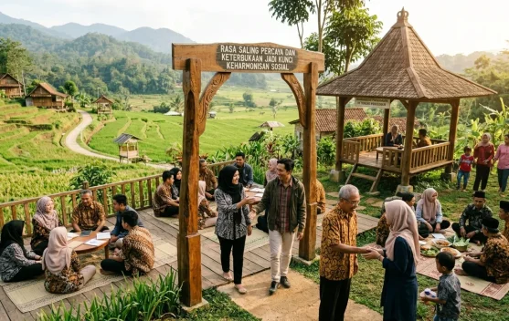 Rasa Saling Percaya dan Keterbukaan Jadi Kunci Keharmonisan Sosial