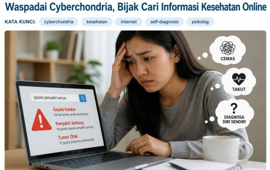 Psikolog Ingatkan Bahaya Cyberchondria akibat Informasi Kesehatan Daring