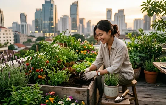 Berkebun: Hobi Sederhana yang Menenangkan Hati