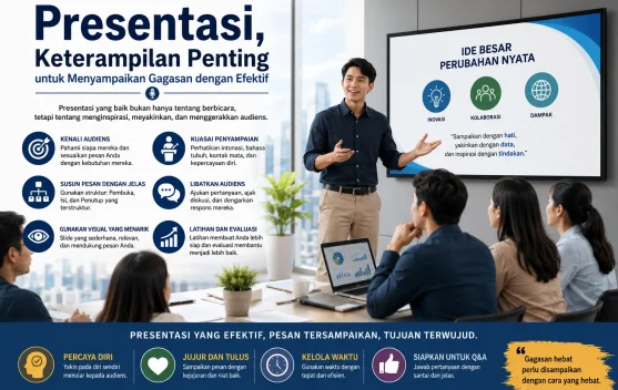 Presentasi, Keterampilan Penting untuk Menyampaikan Gagasan dengan Efektif