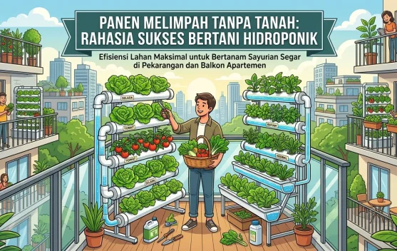Panen Melimpah tanpa Tanah: Rahasia Sukses Bertani Hidroponik
