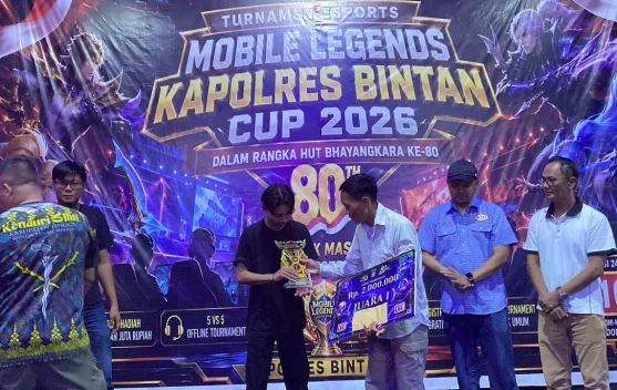 Black LD Juara Mobile Legends Kapolres Bintan Cup 2026