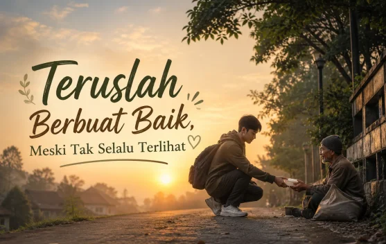 Teruslah Berbuat Baik, meski Tak Selalu Terlihat