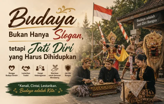Budaya Bukan Hanya Slogan, tapi Jati Diri yang Harus Dihidupkan