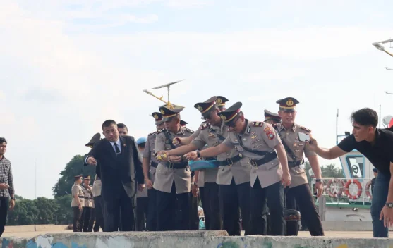 Polres Bintan Gelar Ziarah Peringati Hari Bhayangkara ke-80