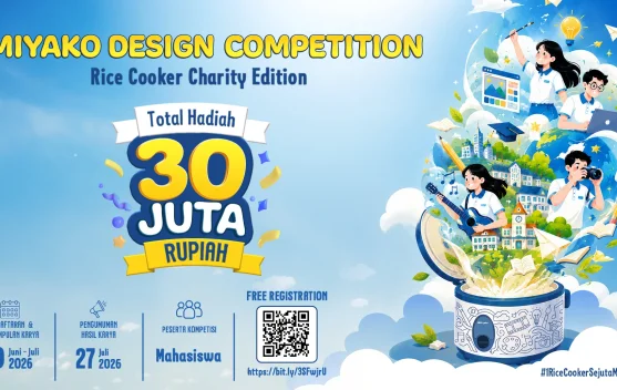 MIYAKO Ajak Mahasiswa DKV Berkreasi Melalui Design Competition-Charity Edition