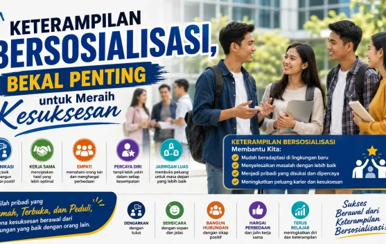 Keterampilan Bersosialisasi, Bekal Penting untuk Meraih Kesuksesan