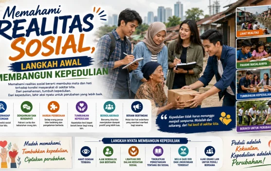 Memahami Realitas Sosial, Langkah Awal Membangun Kepedulian