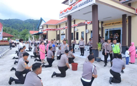 Kapolres Anambas: Naik Pangkat Jadikan Amanah Meningkatkan Pengabdian Kepada Mas
