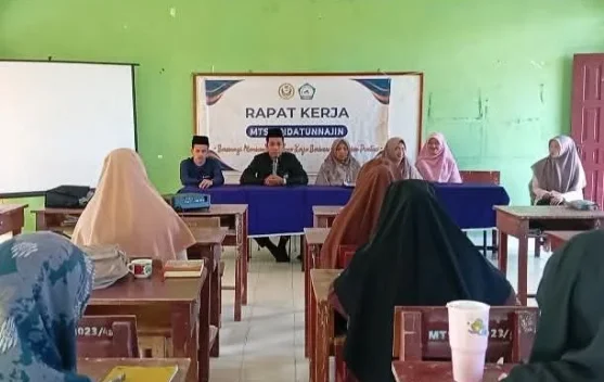 MTs Aqidatunnajin Evaluasi Kinerja, Susun Strategi Tingkatkan Mutu