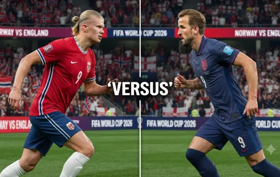 Norwegia vs Inggris: The Three Lions akan Hentikan The Vikings di Piala Dunia 2026?