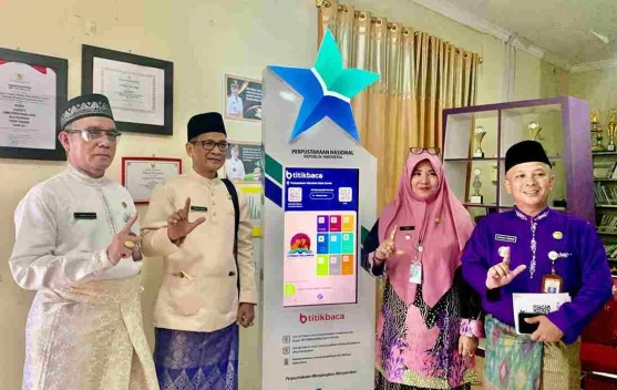 Perpustakaan Cermin Pintar Hadirkan Tugu Titik Baca Pertama di Kepri