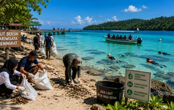 Laut Bersih, Pariwisata Meningkat
