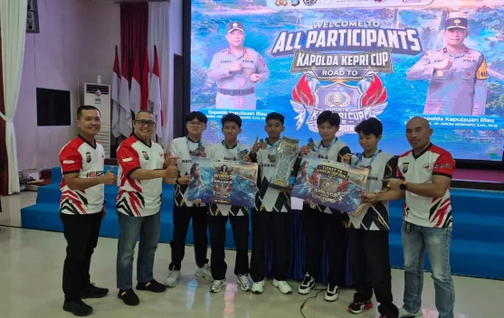 Polresta Tanjungpinang Juara Mobile Legends Kapolda Kepri Cup