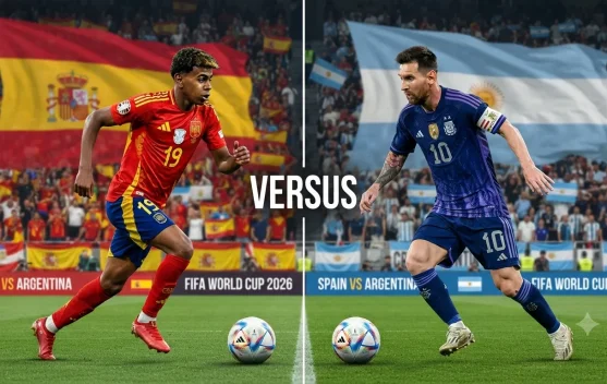 Spanyol vs Argentina: Kejayaan Generasi Emas La Roja atau Akhir Indah untuk Messi?