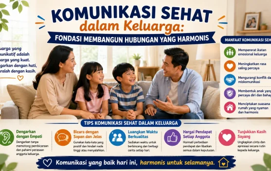 Komunikasi Sehat dalam Keluarga: Fondasi Membangun Hubungan yang Harmonis