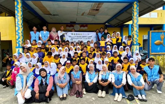 Mahasiswa KKN STAIN SAR Kepri Kenalkan Pengelolaan Sampah sejak Dini