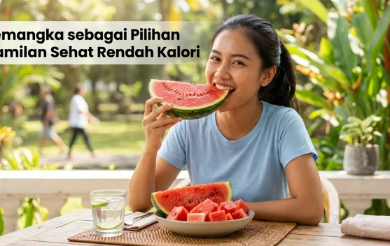 Semangka sebagai Pilihan Camilan Sehat Rendah Kalori