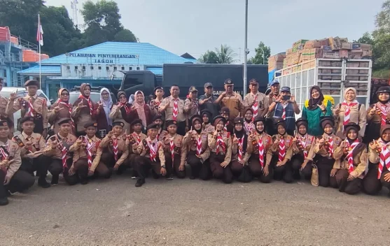 Sebanyak 32 Kontingen Pramuka Lingga Ikuti Jambore Nasional