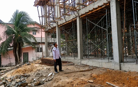 Pembangunan Gedung KUA Bintan Utara Capai 40 Persen