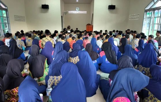 Tutup Safar, MTsN Lingga Gelar Dhuha dan Yasinan