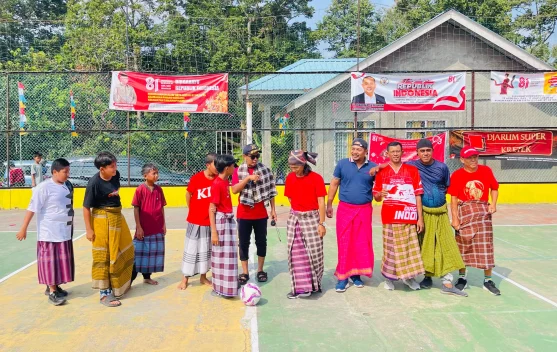 Warga Antusias Ikuti Rangkaian Hiburan Rakyat Sambut HUT Ke-81 Kemerdekaan RI