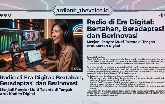 Radio di Era Digital: Bertahan, Beradaptasi dan Berinovasi