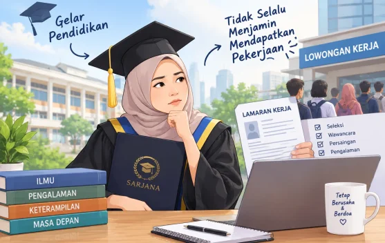 Gelar Pendidikan Tidak Selalu Menjamin Mendapatkan Pekerjaan