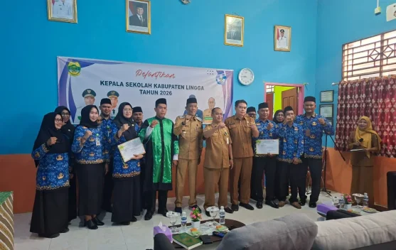 11 Kepala SD dan SMP di Kabupaten Lingga resmi dilantik
